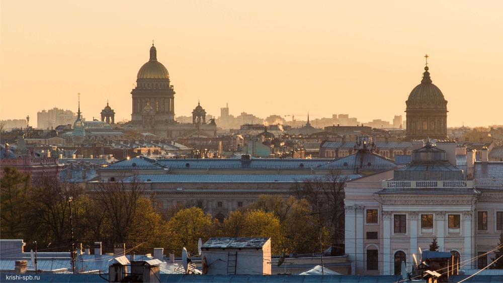Свидания на крышах Санкт-Петербурга